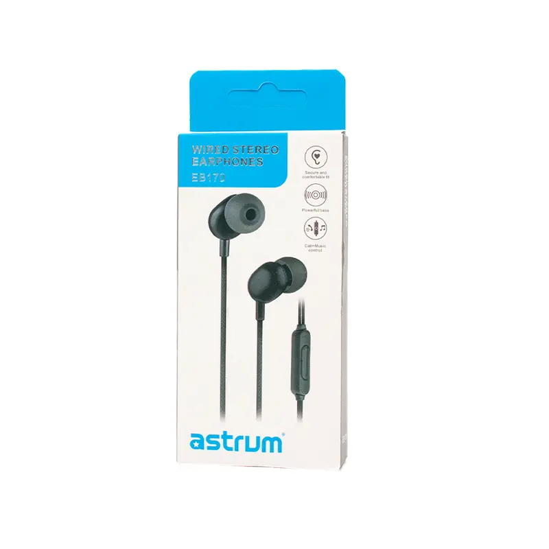 Astrum Eb170 Wired Stereo Earphones With Mic 1