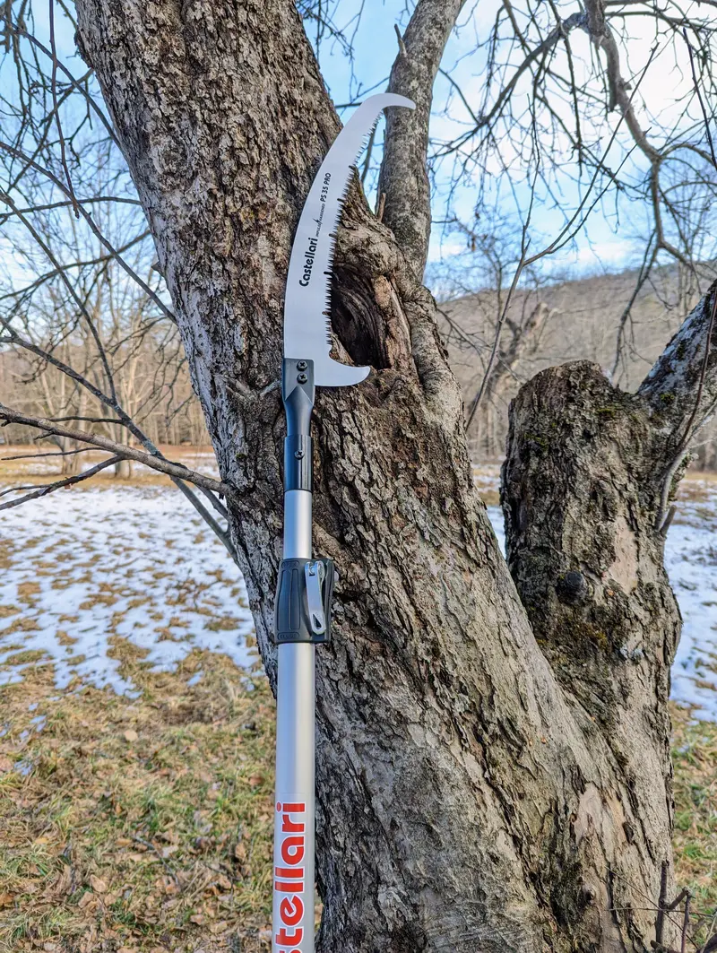 At3 Pole Saw Kit – 14-Foot Reach + 14" 35 Pro Blade For Branch Trimming 1