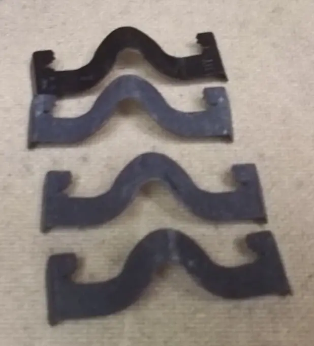 B-Line Bw-8 1/2" Steel Conduit Cable Hanger – Pack Of 4, New 1