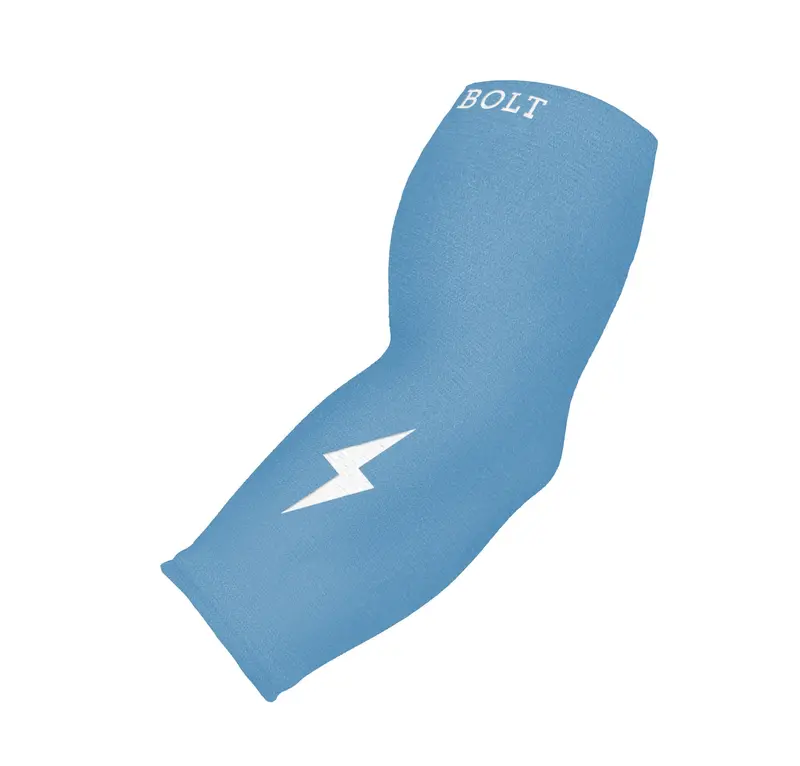 Baby Blue Graduated Compression 3/4-Length Arm Sleeve 1