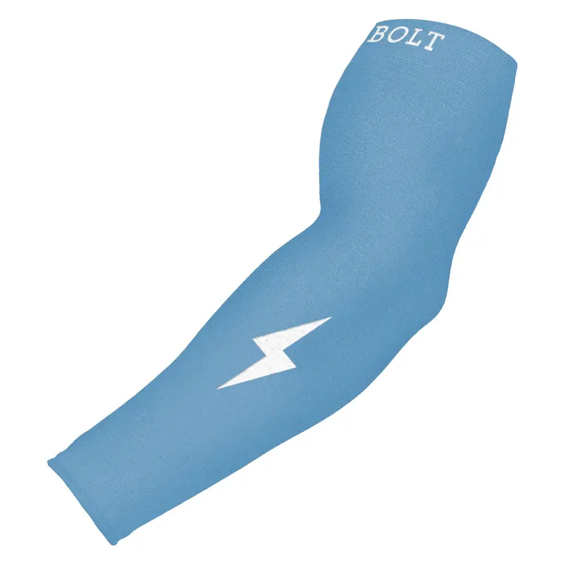 Baby Blue Graduated Compression Arm Sleeve 1