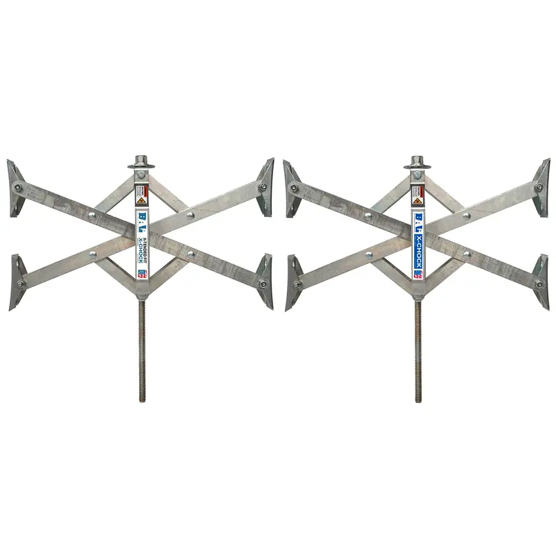 Bal X-Tended Fit Double X-Chock Wheel Stabilizer 1