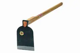 Basic Root Hoe – 21Oz Forged Head On 53" Ash Handle For Deep Cultivation 1