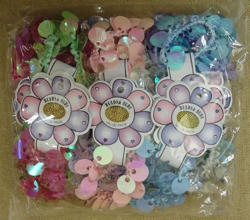 Bead & Buds Stretch Friendship Bracelet Assortment — Pack Of 24 (New) 1