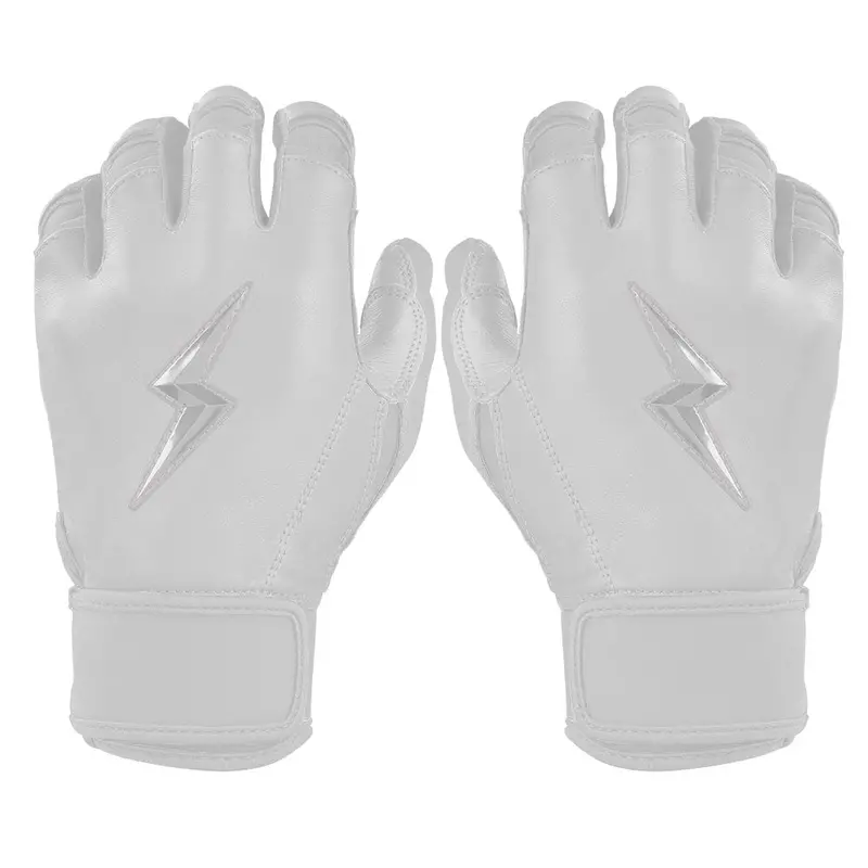 Bear Series Short-Cuff Batting Gloves – Clean Whiteout 1