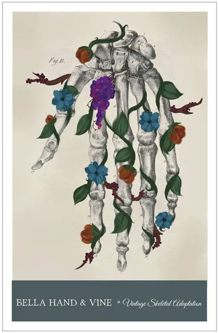 Bella Collection: Hand And Vine Art – Premium Stationery And Decor Prints 2