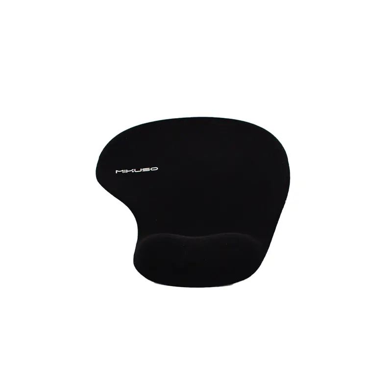 Bk Mikuso Black Gaming Mousepad With Integrated Wrist Support – Model Mp-127 1