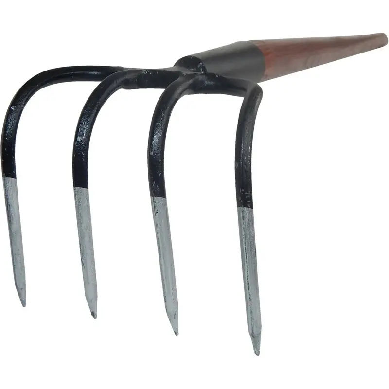 Black Forest 4-Tine Mulching Hoe For Efficient Soil Cultivation 1