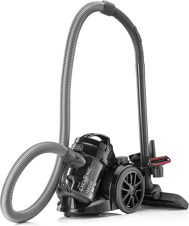 Black+Decker Vm1480 Compact Upright Vacuum – 1-Liter Capacity, 220V European Standard 1