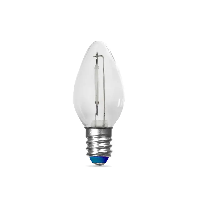 Blue C7 Led Holiday Bulbs – Festive Energy-Saving Decor (2-Pack) 1