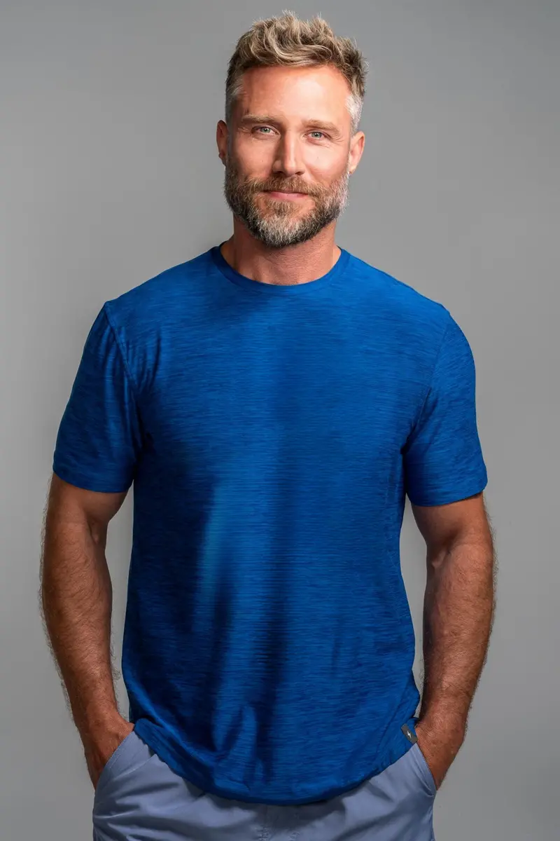 Blue Supersoft Short Sleeve Shirt 1