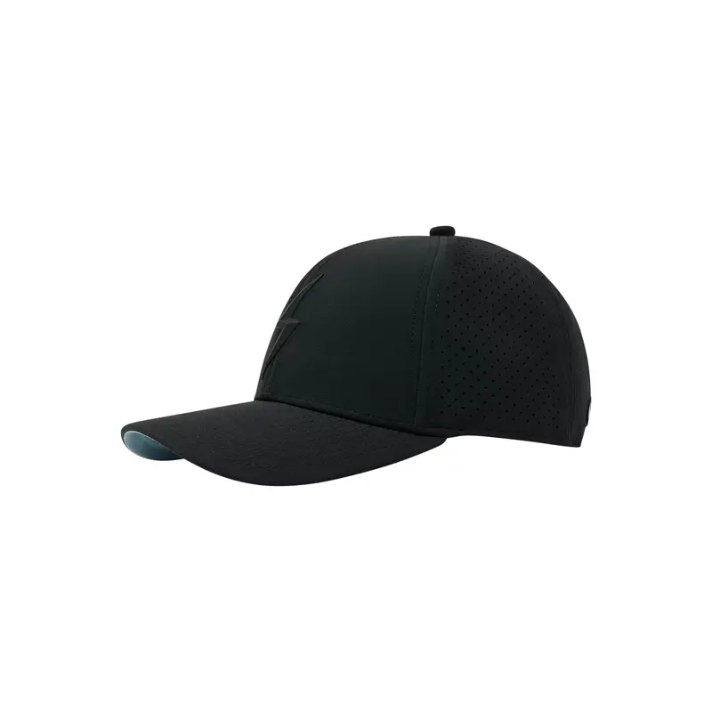 Bolt Black Classic Snapback Cap 1