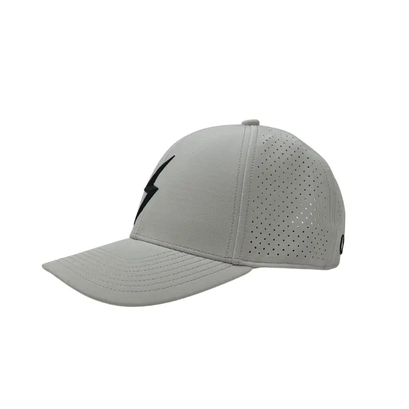 Bolt Grey Classic Snapback Cap 1
