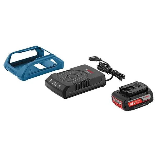 Bosch Gal 1830W 18V Wireless Charging Kit With Dual 2.0Ah Batteries 1