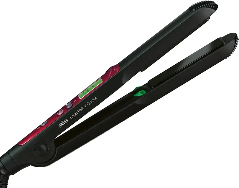 Braun Satin Hair 7 St750 Ionic Straightener – Color-Safe, 220V Professional Styler 1
