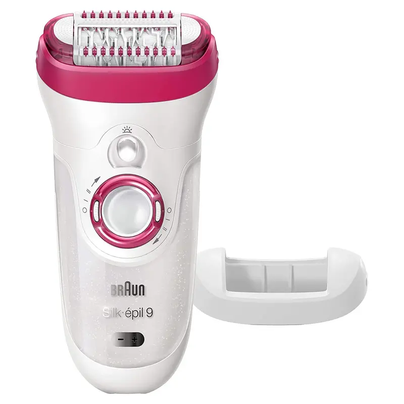 Braun Silk-Épil 9-521 Cordless Epilator – Wet/Dry Hair Removal With 2 Bonus Attachments 1