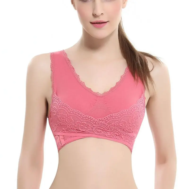 Breathable Side-Boost Sleep Bra – Sexy Cross-Back Style In Sizes M–3Xl 1
