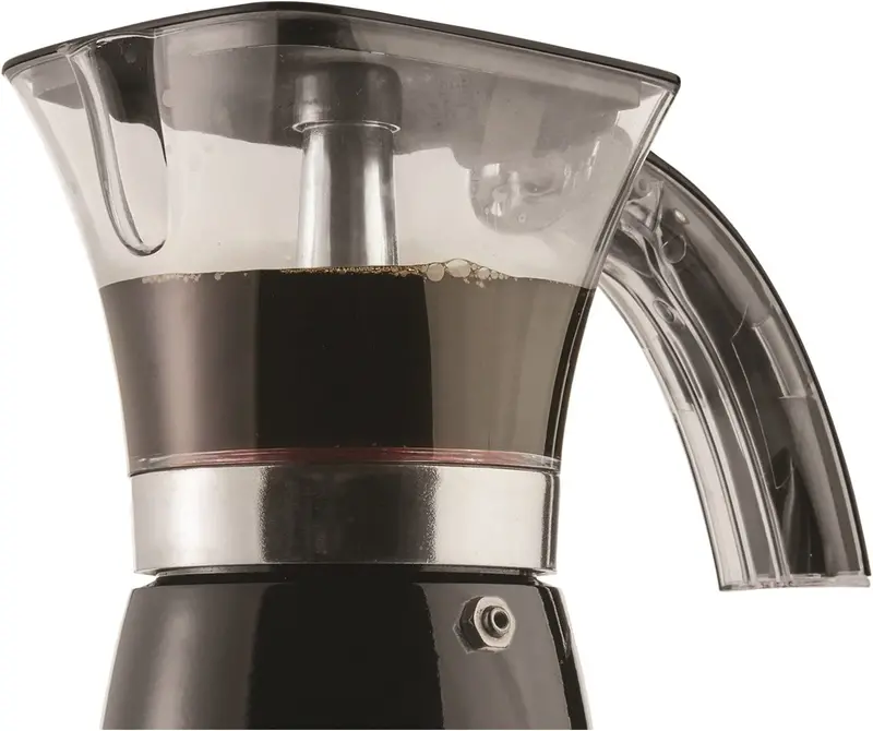 Brentwood 6-Cup Electric Moka Pot Espresso Maker – 110V, Black 1