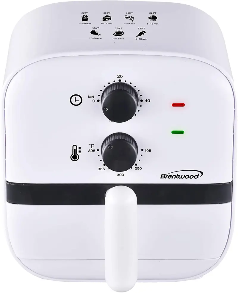 Brentwood Af100 Compact 1-Quart Air Fryer – 60-Minute Timer & Precise Temperature Control 1