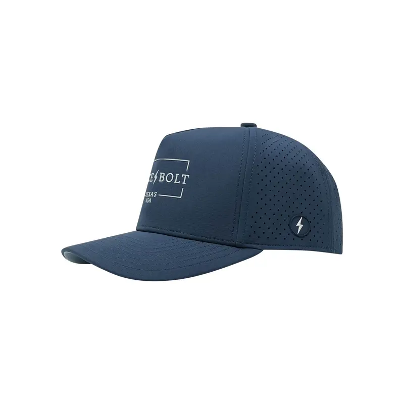 Bruce Bolt Navy Standard Snapback Hat 1