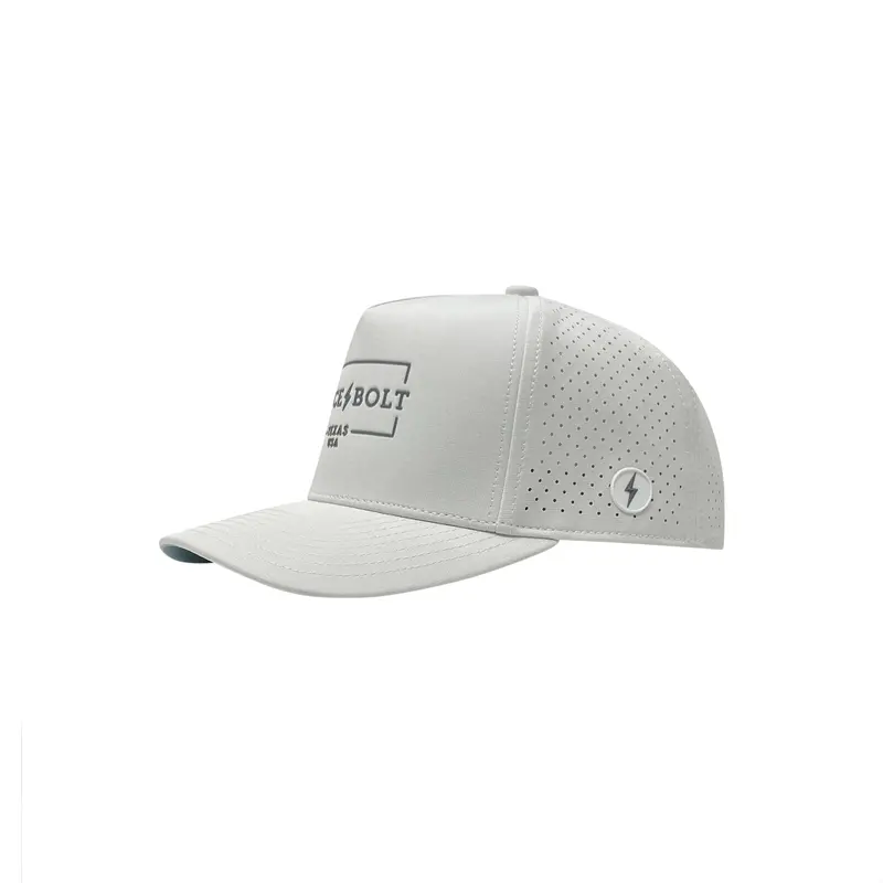Bruce Bolt White Standard Snapback Hat 1
