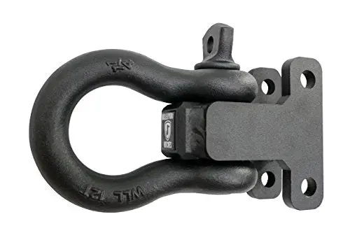 Bulletproof Adjustable Shackle Mount – 30,000 Lb Rated, Universal Fit, Solid Steel With Black Powder Coat 1