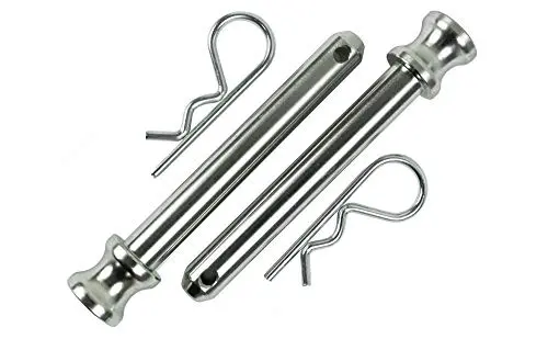 Bulletproof Hitches 5/8" Corrosion-Resistant Hitch Pins – Stainless Steel With Electroless Nickel Plating 1