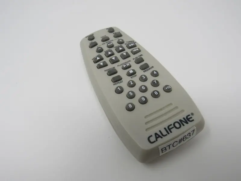 Califone Rc-2300 Multi-Device Remote For Tv, Vcr & Fm Radio – Secondhand 1