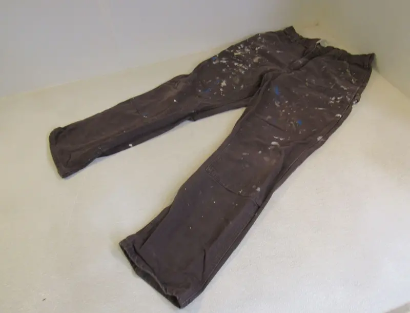 Carhartt Original Dungaree Fit Painter Pants – Brown, Men'S Size 36X34, Workwear 1