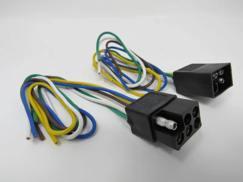 Carquest 5-Wire Square Trailer Wiring Harness – Compatible With Multiple Trailers (Cpr70061, Rev B) 1