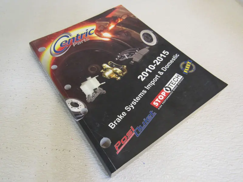 Centric Parts 2010–2015 Brake System Catalog For Domestic & Import Vehicles – Used 1