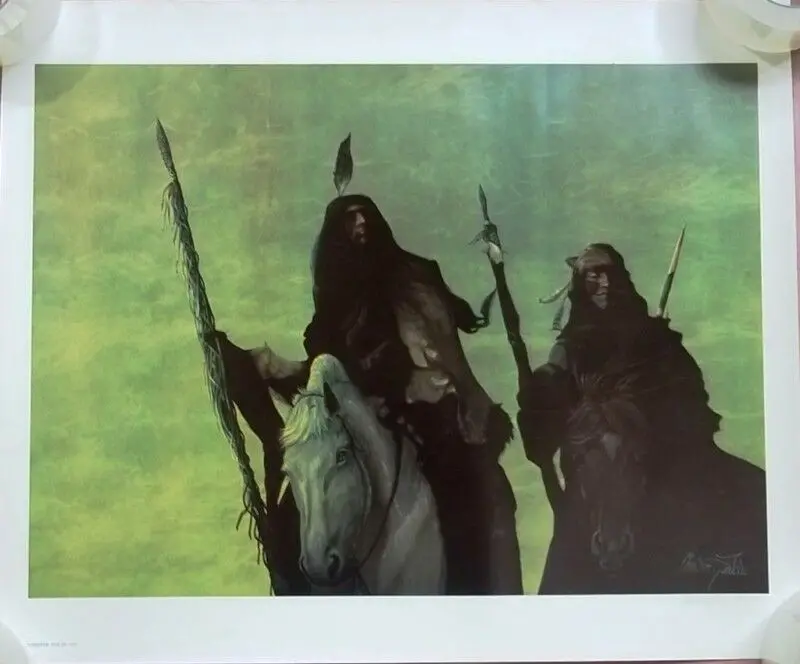 Chester Fields Native American Themed Art Print – Signed, Edition #30 Of 275 (20×24") 1