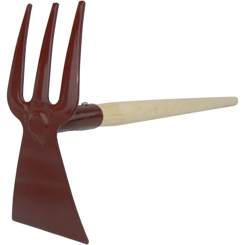 Children’S 3-Prong Garden Hoe For Easy Digging 1