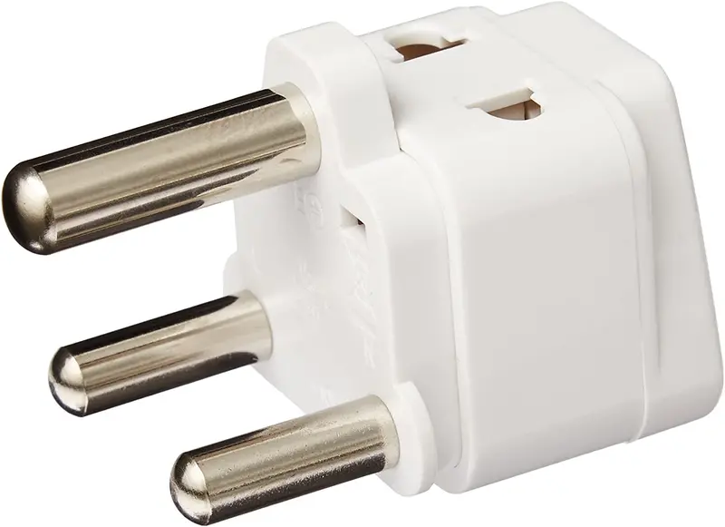Ckitze Ba-10La Dual-Function Grounded Universal Plug Adapter – Type M For South Africa & Neighboring Countries, Ce Certified 1