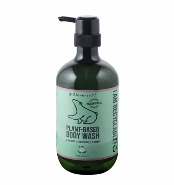 Cloversoft Plant-Derived Lavender & Rosemary Body Wash – 750Ml 1