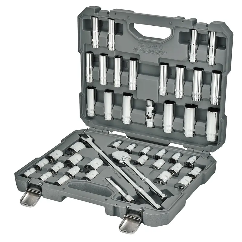Compact 1/2-Inch Drive Mechanics Toolkit – 45-Piece 1