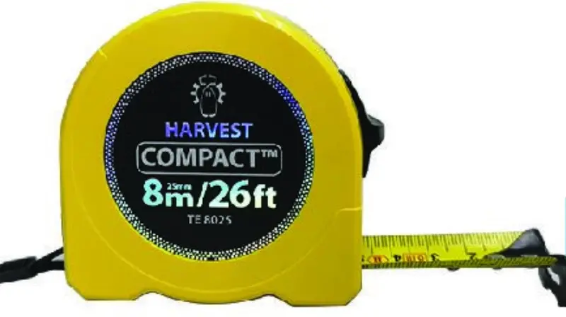 Compact Steel Measuring Tape – 8 Meter (26 Foot) For Field Use 1