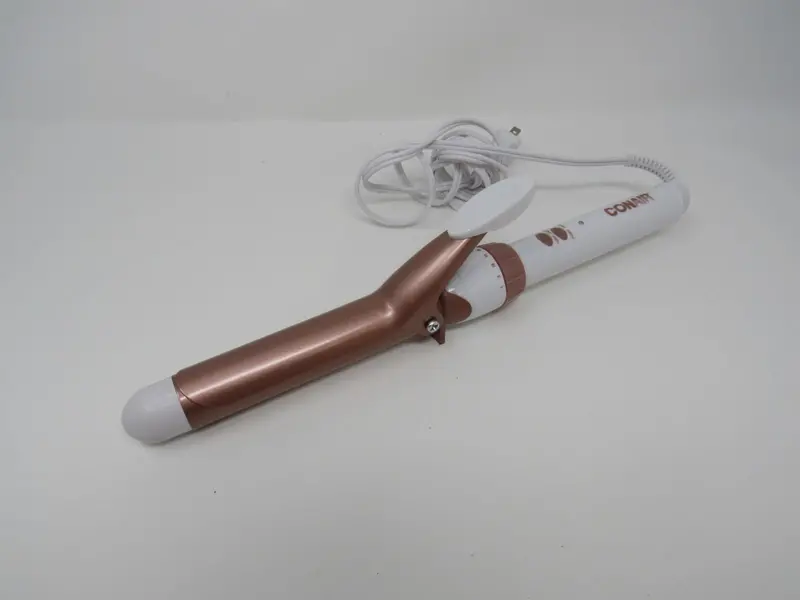 Conair Double Ceramic 1-Inch Curling Iron – 30 Heat Settings, Classic Curl Styler, New 1
