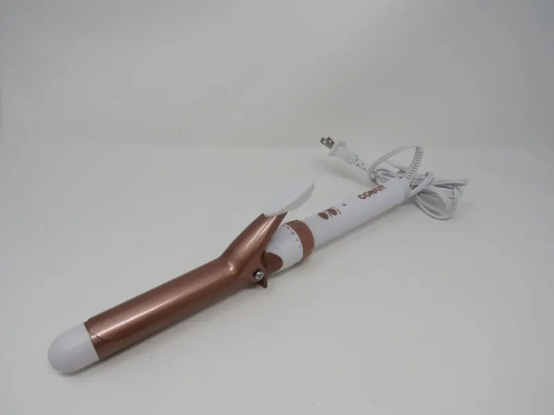 Conair Double Ceramic 1-Inch Curling Wand – 30 Adjustable Heat Levels, Professional Curling Iron, New 1