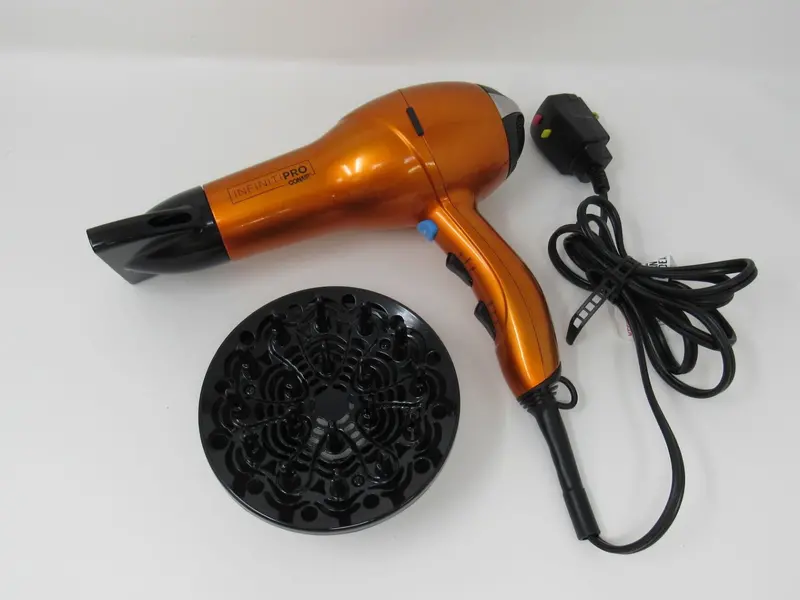 Conair Infinitipro 1875W Salon Hair Dryer – Fast-Drying, Volume-Boosting Blow Dryer, New 1