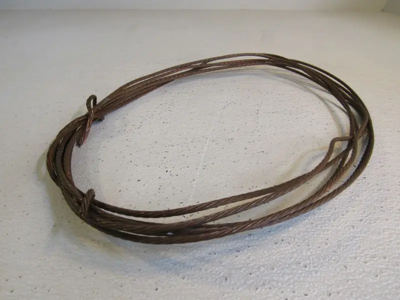 Copper Grounding Wire For Electrical Boxes – 20-Foot Spool, Bare Stranded 1