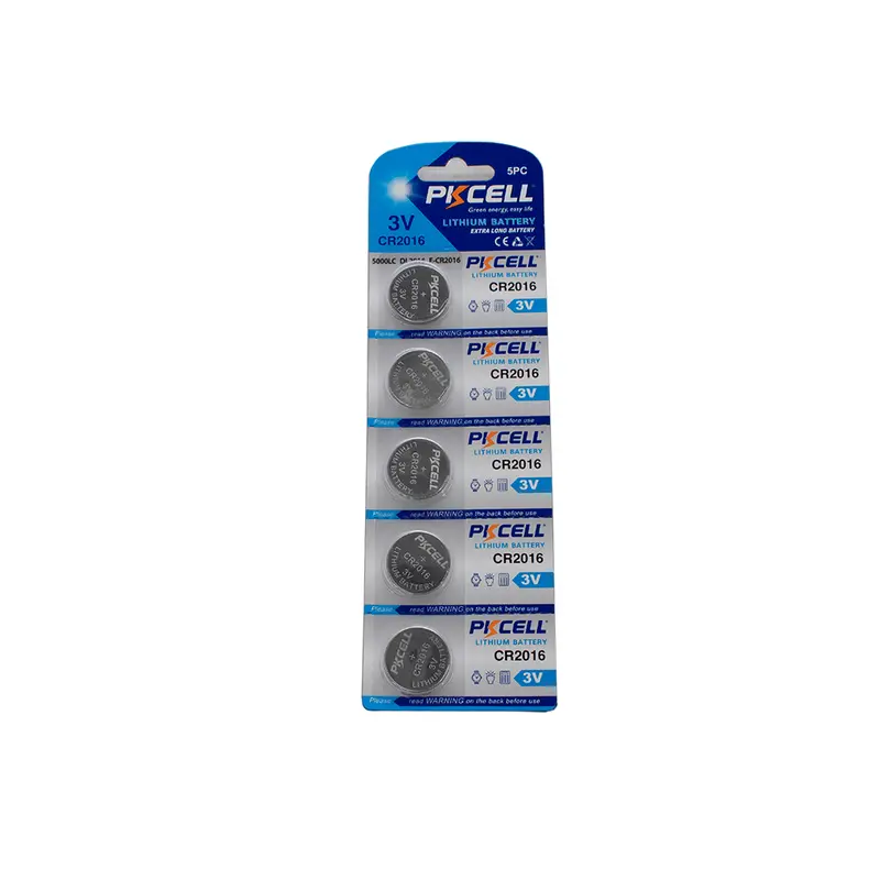 Cr2016-5B Lithium Coin Cell – 3.0V, Mercury-Free, 75Mah 1