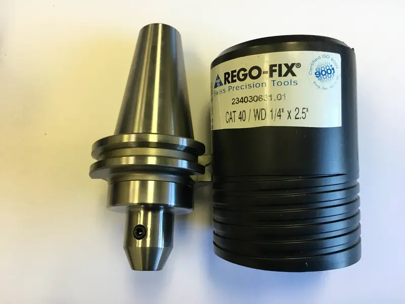 Ct40 Er Collet Holder – 1/4 Inch Capacity, 2.5 Inch Length 1