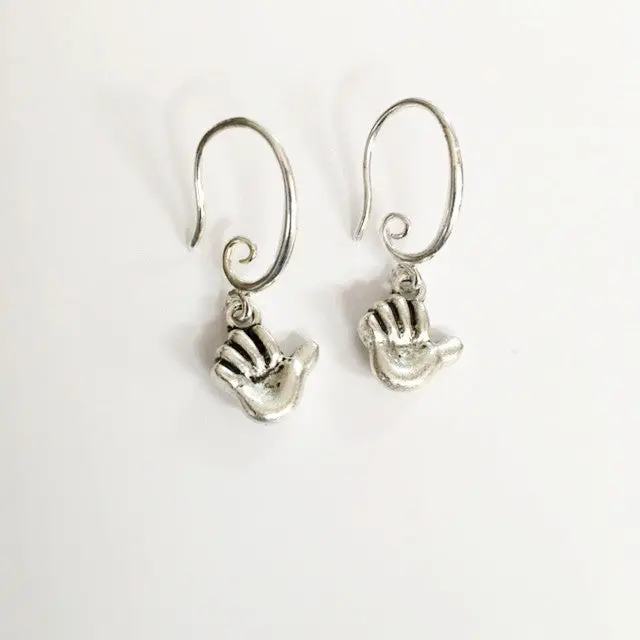Delicate Palm-Earrings – Thoughtful Jewelry For Mental Well-Being 1