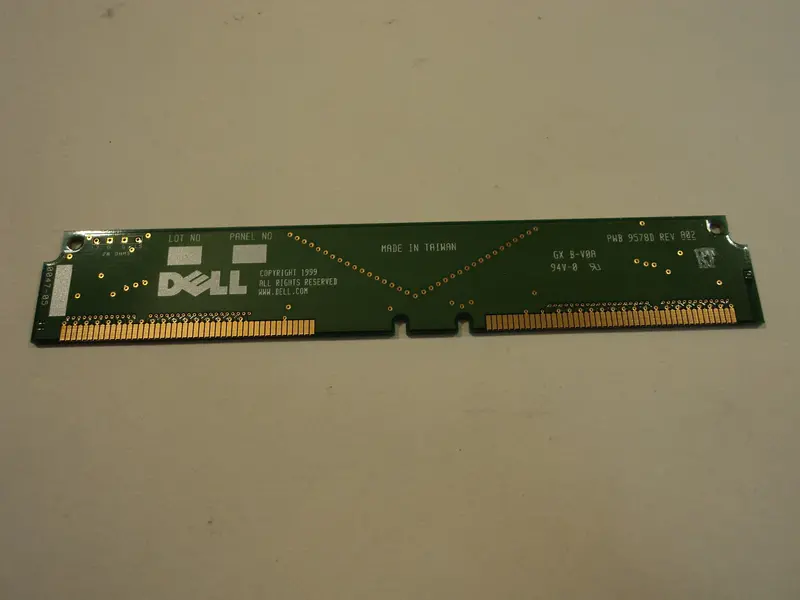 Dell Crimm Rdram Terminator Card (Green Pwb) 9578D Rev A02 – Used 1
