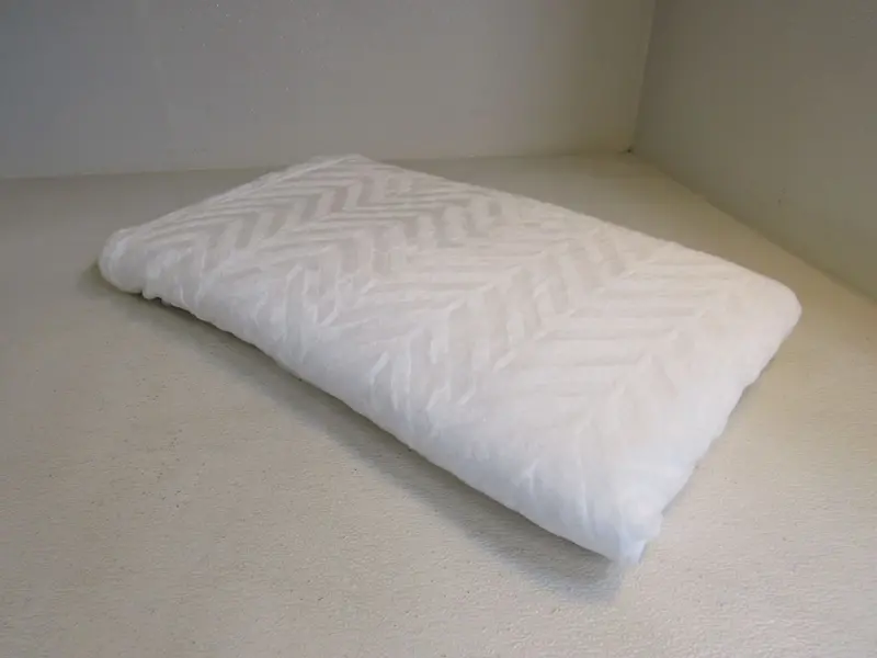 Designer Oversized White Fuzzy Throw Blanket (106" X 100") – New 1