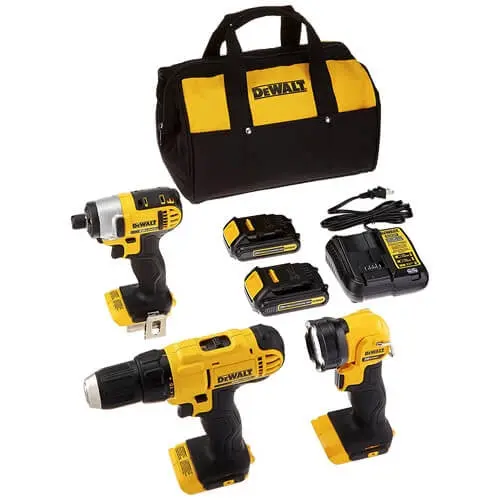 Dewalt 20V Max 3-Tool Combo Kit – Drill, Impact Driver & Circular Saw Bundle 1