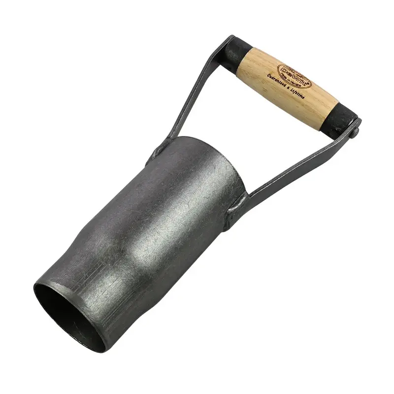 Dewit Hand Bulb Planter – Compact Stainless Steel Tool For Small-Scale Planting 1