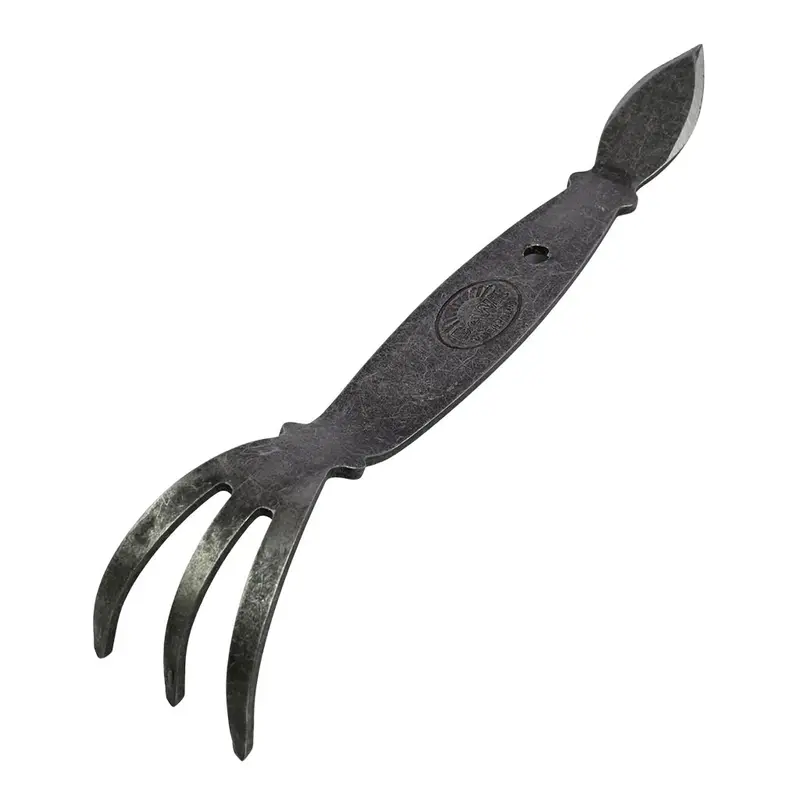 Dewit Ninja Cultivator – Agile 3-Tine Stainless Steel Hand Cultivator 1