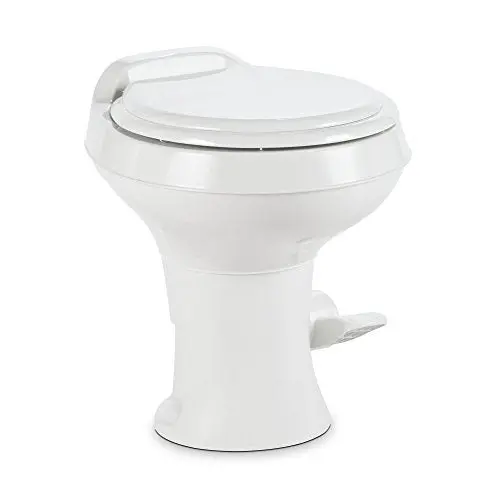 Dometic 300 Series Standard-Height Rv Toilet – White Finish 1